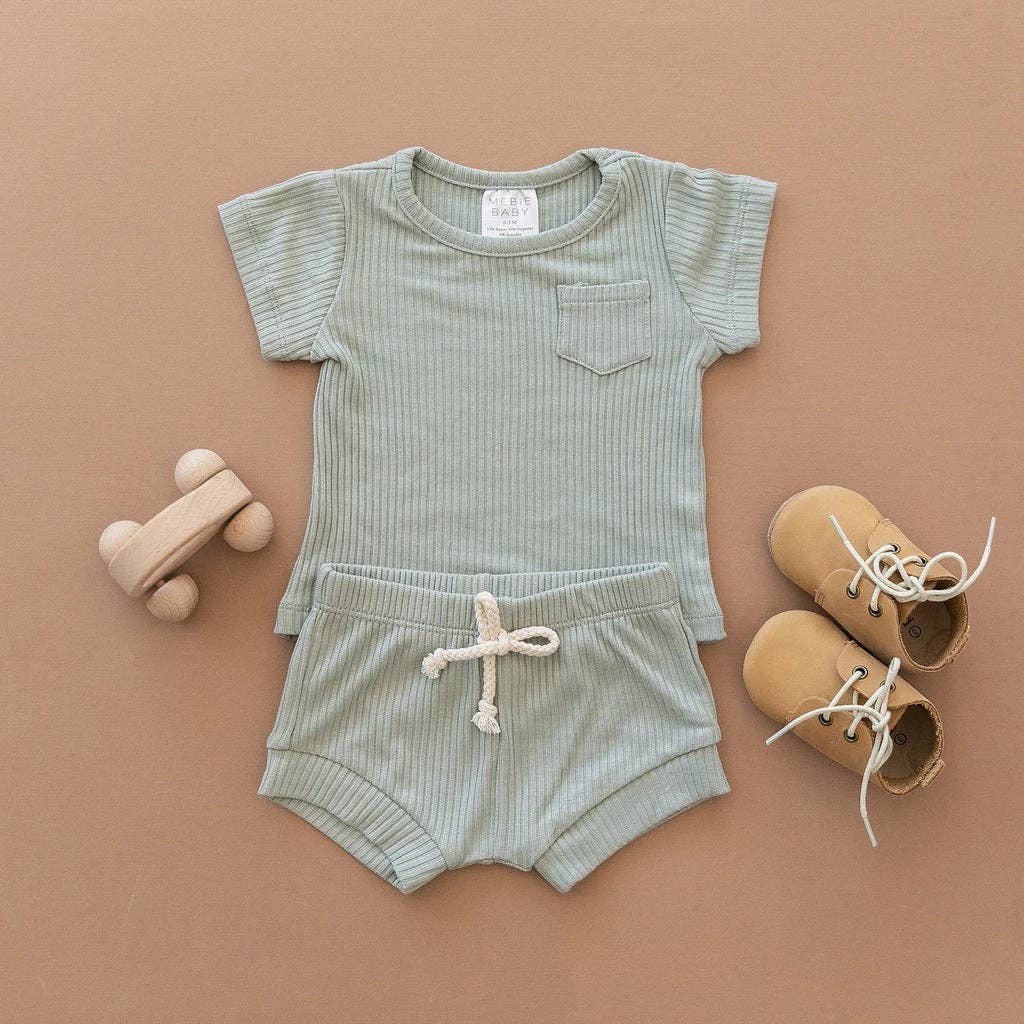 Casual Baby Korte Mouw Set Katoenen Zomer Outfit: 16#
