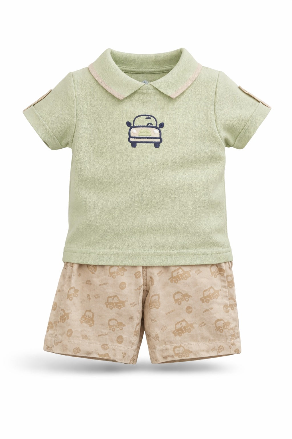 Tweedelige Zomerset - Polo & Short | 97% Katoen